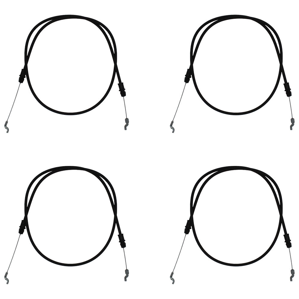 Qty. 4: Control Cable Fits Cub Cadet Replaces 746-0553