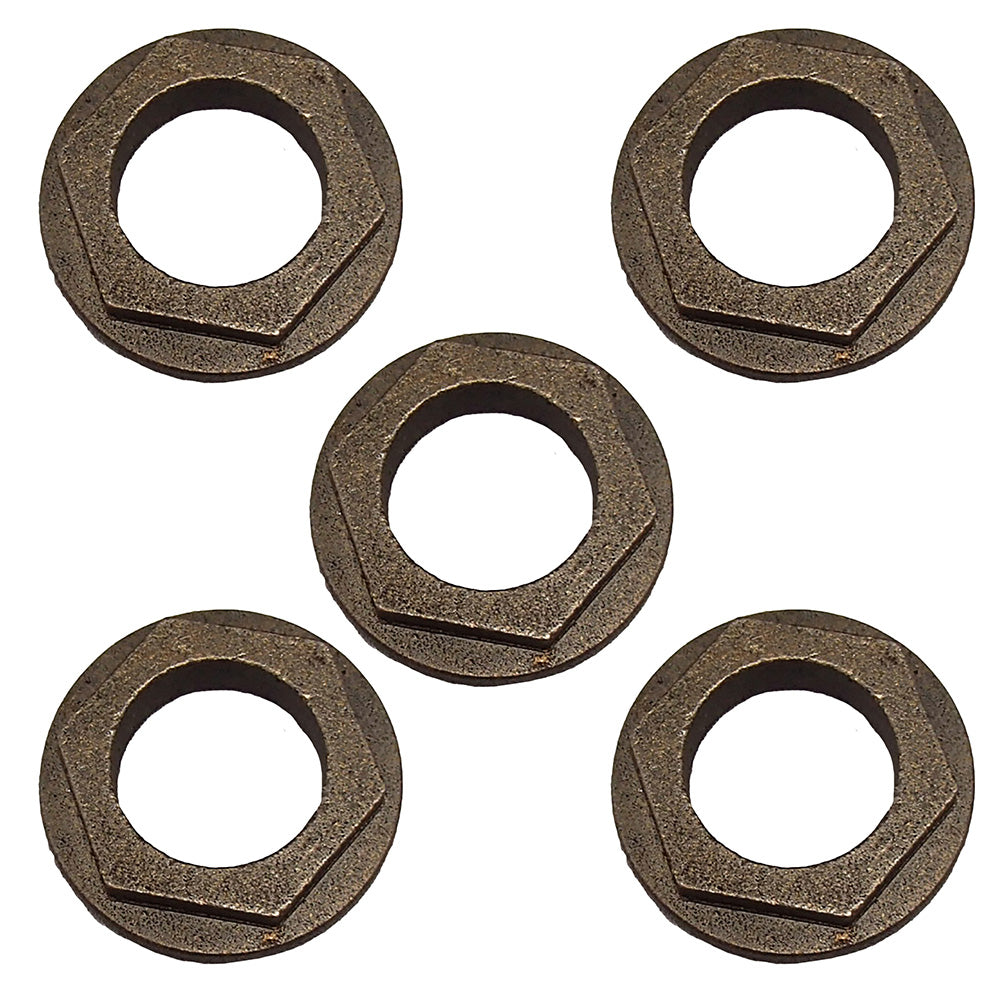 Qty 5: Hex Steering Bushing Fits Troy Bilt Replaces 741-0656