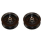Set of (2) Deck Idler Pulleys 106-2175 Fits Toro Timecutter Models 132-9420
