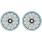 (2) Idler Pulley Fits Exmark Replaces 1-633109 116-4667 1164667 633109 539102610