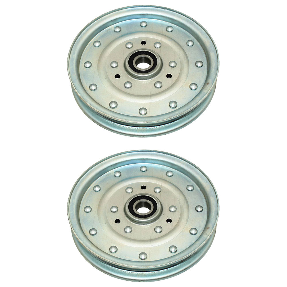 Set of (2) Idler Pulley Fits Exmark Lazer Z 1-633109 116-4667 633109