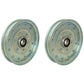 (2) Idler Pulley Fits Exmark Replaces 1-633109 116-4667 1164667 633109 539102610