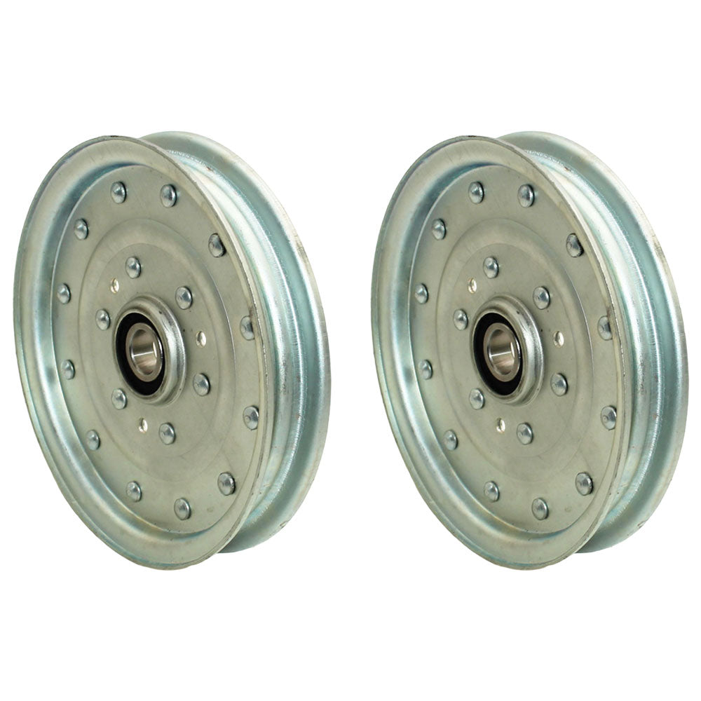 Qty 2: Flat Idler Pulley Fits Husqvarna Replaces 126-7685
