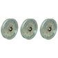 Qty 3: Flat Idler Pulley Fits Toro Replaces 1-633109