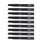 9 72" Compatible Lawn Mower Blades 91-627 Hi Lift - Fits Ferris 481709