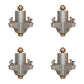 Qty. 4: Spindle Assembly
 Fits Yard Man Replaces 615-0142