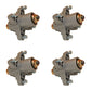 Qty. 4: Spindle Assembly
 Fits Yard Machine Replaces 615-0142