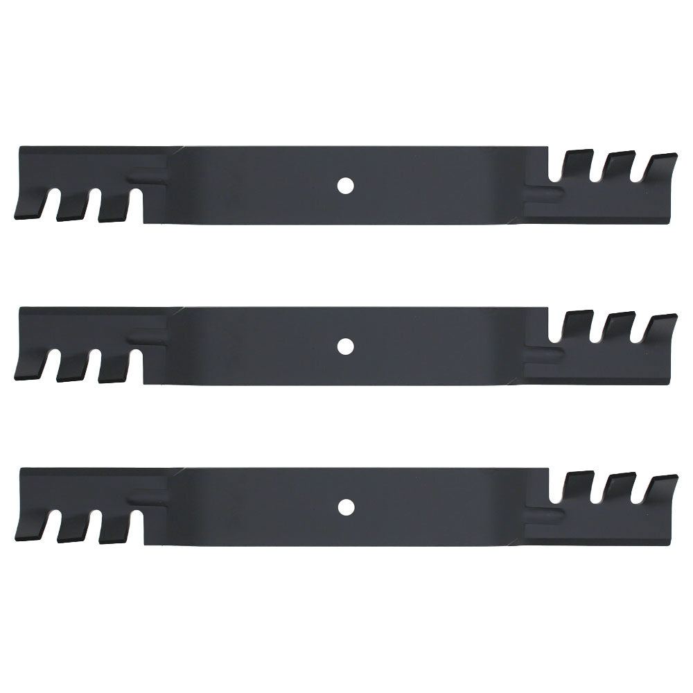 61" Lawn Mower Blade Set Fits Woods #70134 / 70142 1/2" Center Hole Fits Gator