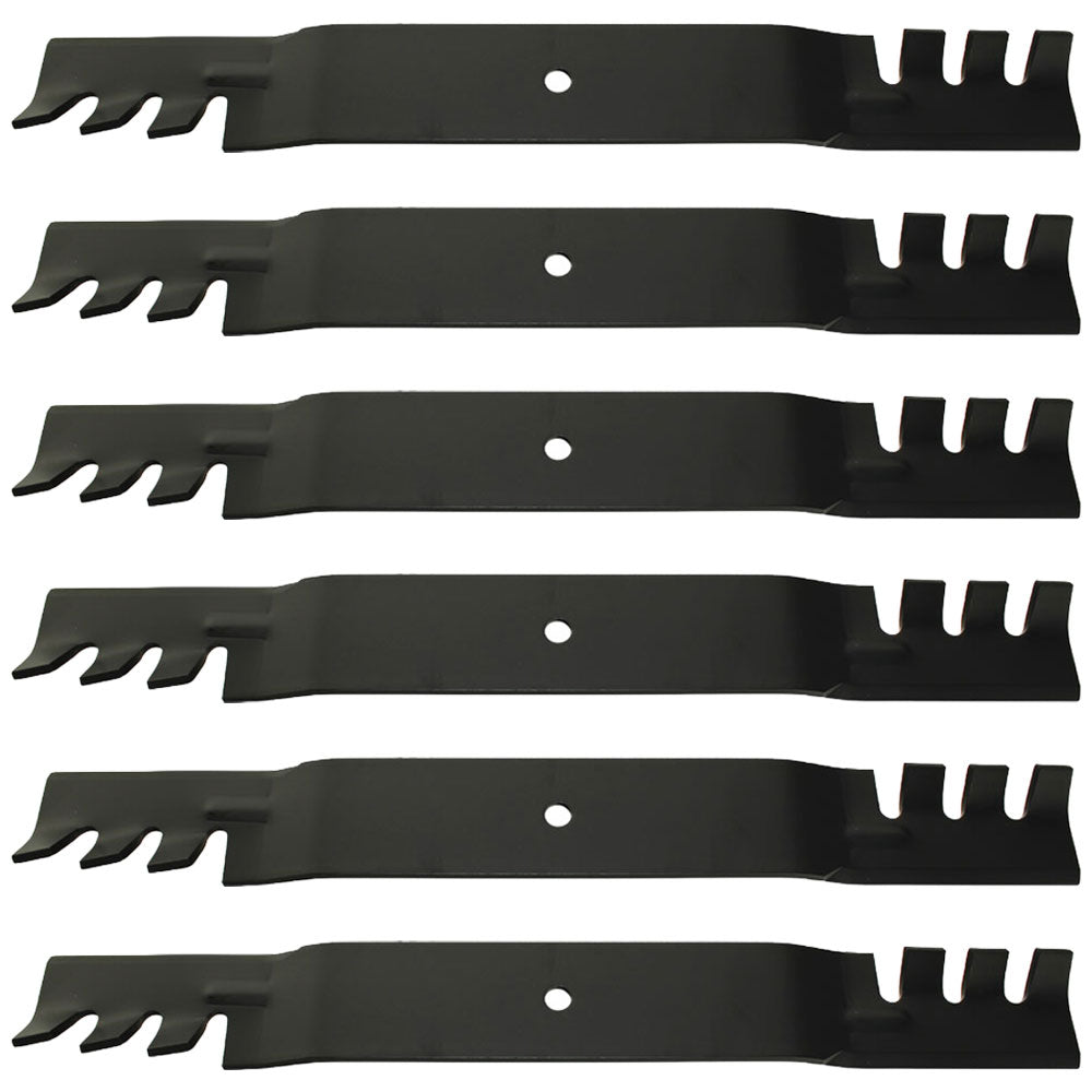 Qty 6: Toothed Blade Fits Yazoo/Kees Replaces 1696323YP