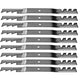 9pk Mulching Lawn Mower Blades Fits Grasshopper 61"  320243 320245 7079222
