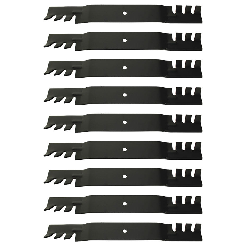 Qty 9: Toothed Blade Fits Grasshopper Replaces 320237