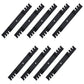 Qty 9: Toothed Blade Fits Exmark Replaces 1696323YP
