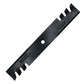 Toothed Mower Blade - 18" X 5/8" Fits Scag Replaces 48108