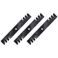 (3) Mulch Blades Fits Simplicity Zero Turn Mower Citation Deck 52'' Citation XT