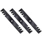 Qty 3: Toothed Mower Blades Fits Lesco