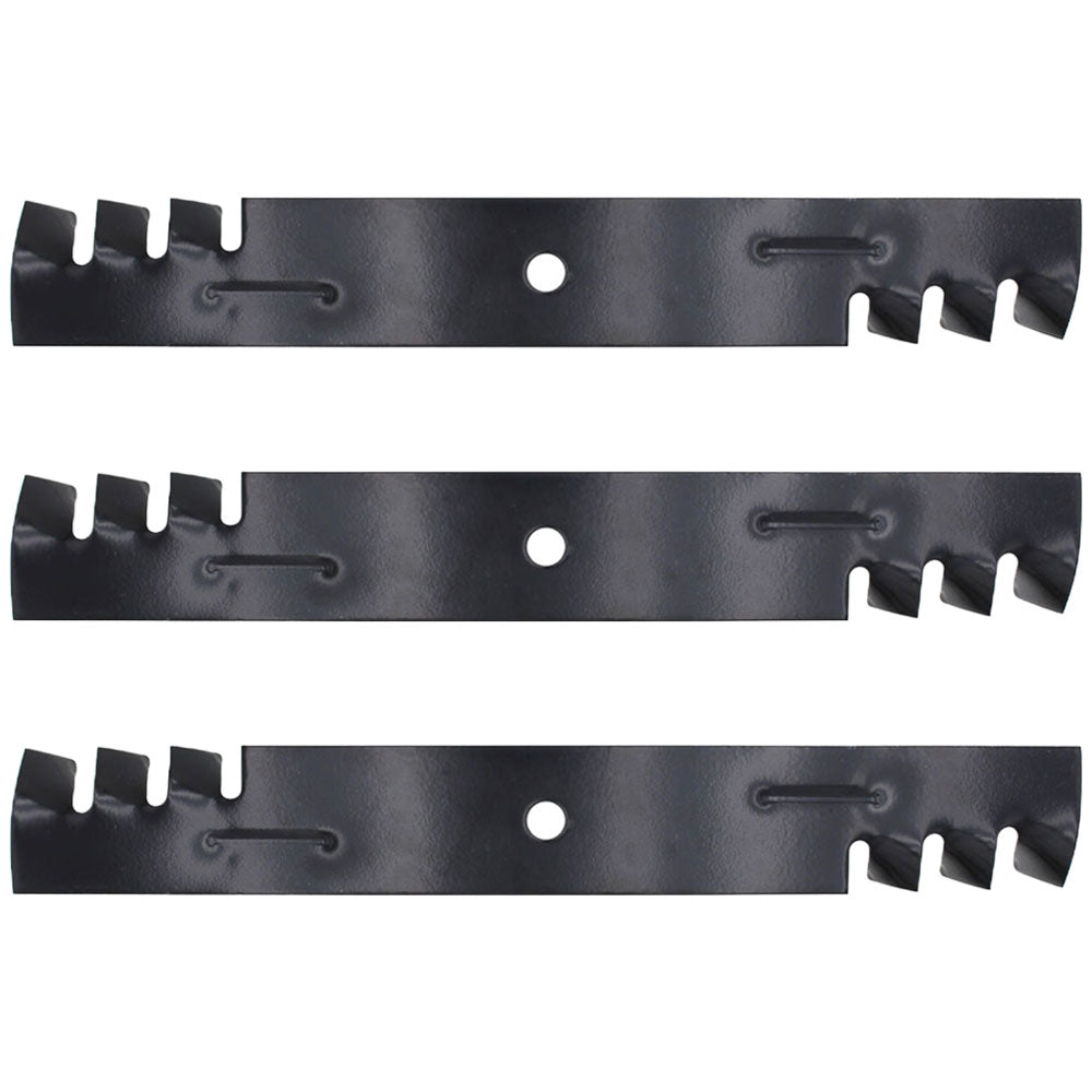 Set of 3 Mulching Mower Blades for Snapper Yazoo Kees 52" 100341 363055