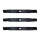 Set of 3 heavy duty Fits Woods 72" mower blades L306 RM306 RM600
