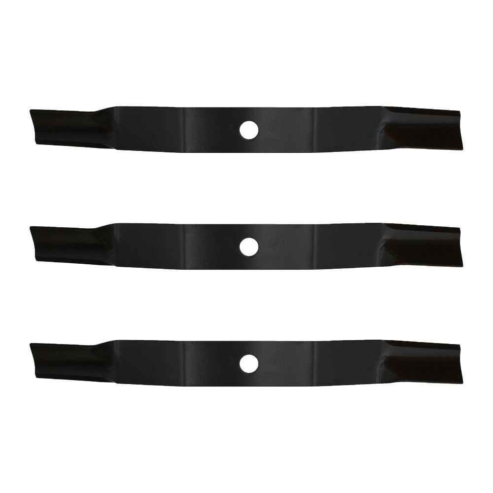 Three Mower Blades Left Hand Cut Fits Woods 13404 13404KT 31306 31306KT