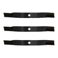 Set of 3 heavy duty Fits Woods 72" mower blades L306 RM306 RM600