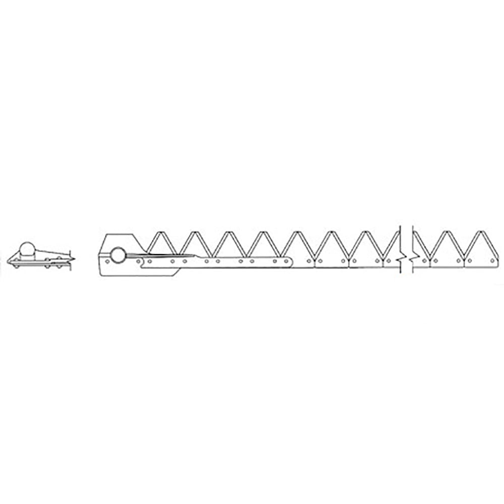 A-800-294 Black Sickle Assembly - Fits John Deere 11, 37, 38, 39, 39N, 5, 8, 9