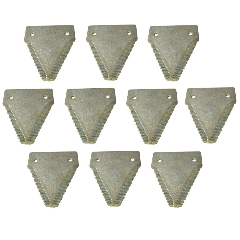 Qty: 10 Sickle Sections  Fits Ford/New Holland Replaces 212-061