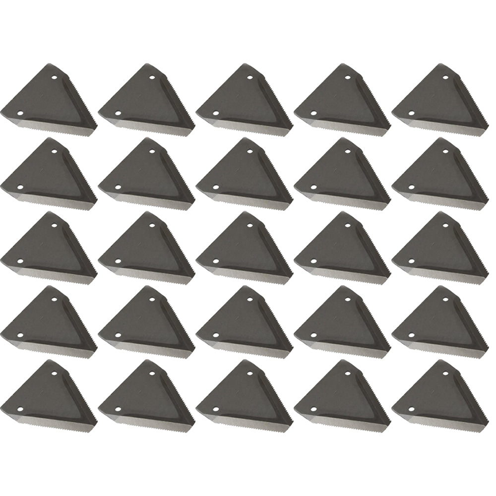 Qty 25: Sickle Section Fits Ford/New Holland Replaces 212-061