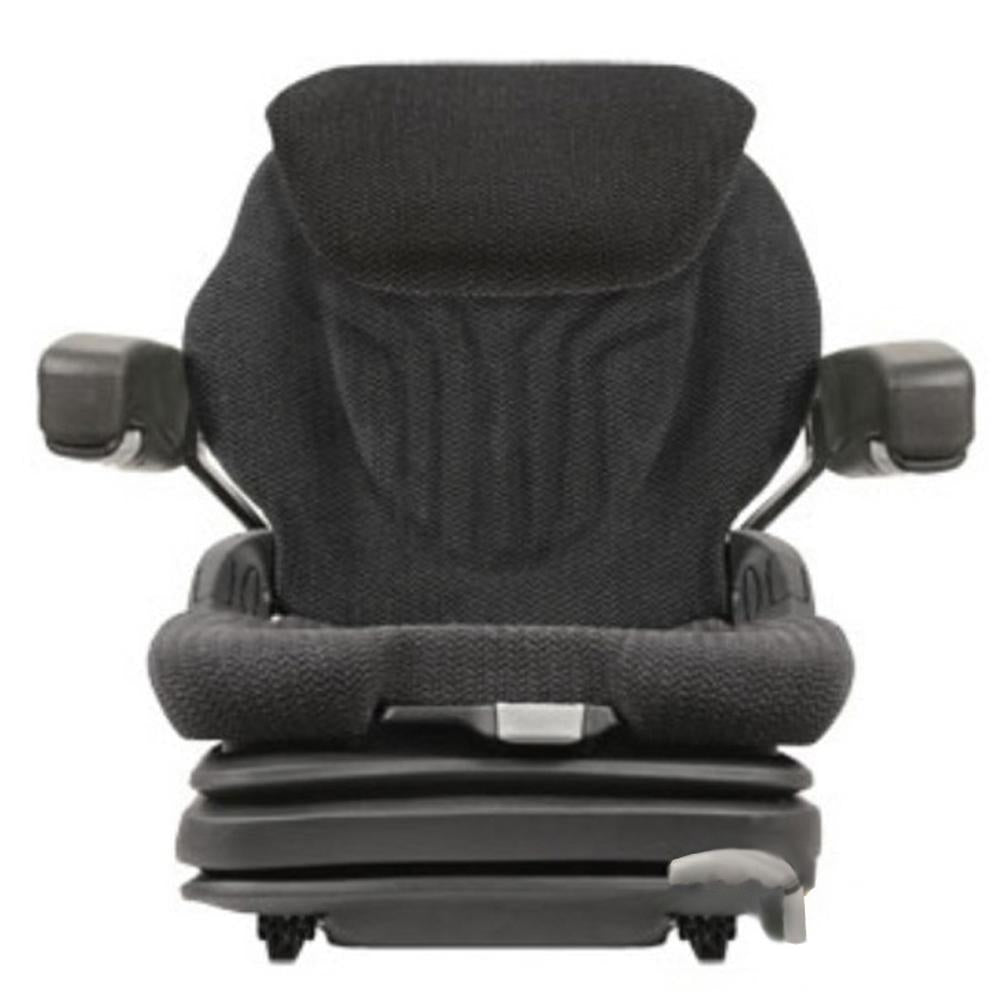 MSG75GGRC-ASSY Grammer Charcoal Cloth Low Profile Air Ride Seat w/ Arm Rests