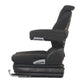 MSG75GGRC-ASSY Grammer Charcoal Cloth Low Profile Air Ride Seat w/ Arm Rests