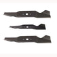 1 Set of 3 Blades fits 46" MTD 942-0645, 942-0644, 742-0645, 742-0644, 1037