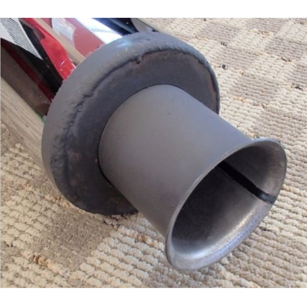 36" Chrome Exhaust Stack w/ Bend Fits John Deere 3010 3020 4010 4020