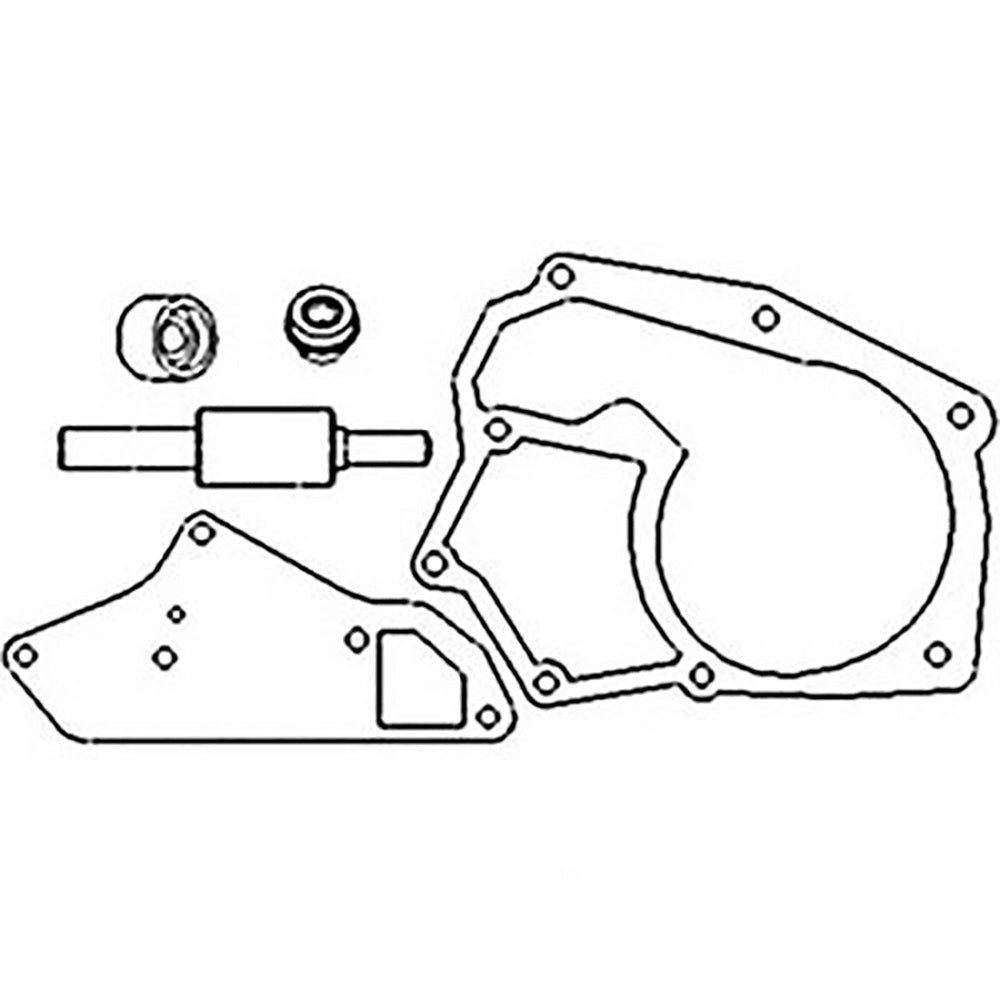 Fits John Deere Parts KIT WATER PUMP W/O IMP. MX9398 540A, 570, 570A