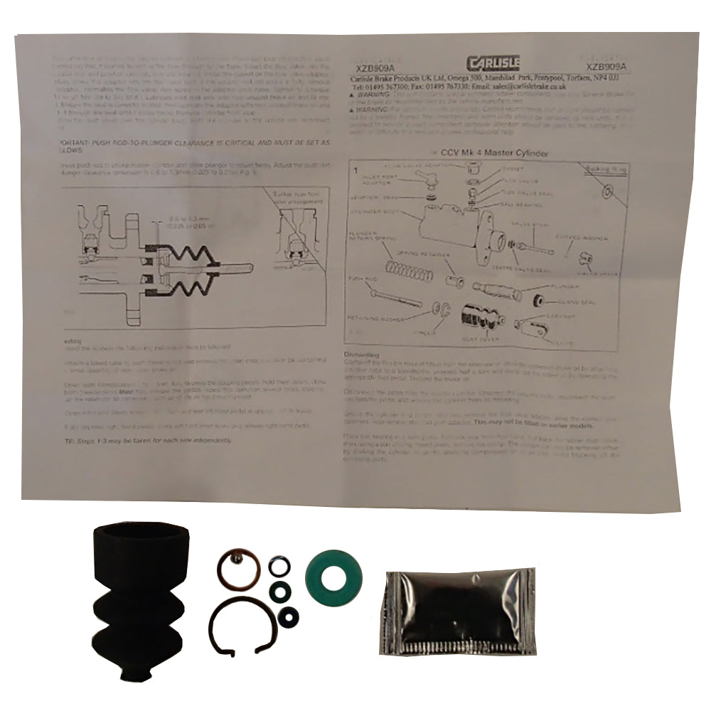 N14784 Master Brake Cylinder Seal Kit fits McCormick MC MTX Series CX90 CX85