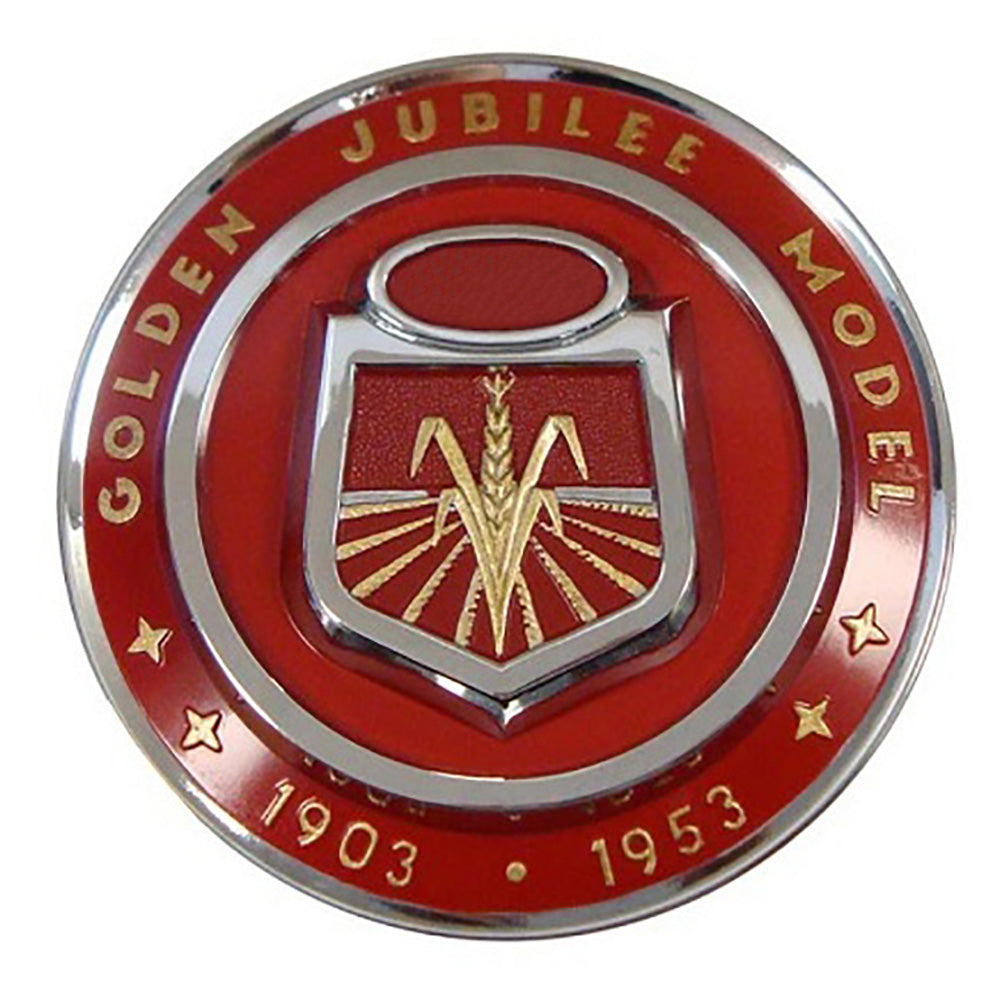 Fits Ford GOLDEN JUBILEE TRACTOR FRONT HOOD EMBLEM NAA16600A