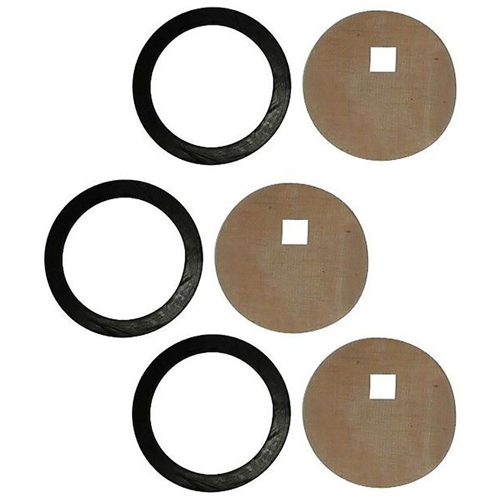 (3) Fuel Sediment Bowl Screen/Gasket 2N9161 Fits Ford 9N 2N 8N NAA Tractor
