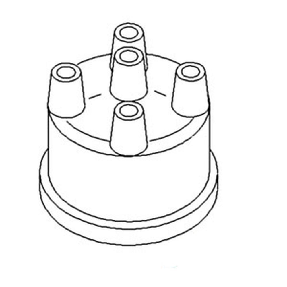 Fits Ford Tractor Side Mount Distributor Cap 8N NAA Jubilee 600 800 900 NCA12106