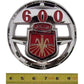 FDS013 Hood Emblem, 1954-57 - Fits Ford 600, 620, 630, 640, 650, 660