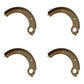 Qty 4: 1/2 Brake Shoe Fits Ford/New Holland Replaces FNCA2218B