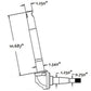 Spindle NCA3105B Fits Ford New Holland 611 620 621 630 631 640 641 650 651 660