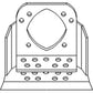 1113-1075 - Drawbar Hanger Fits Ford/New Holland