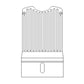 Grille Fits Ford Replaces NCA8200A