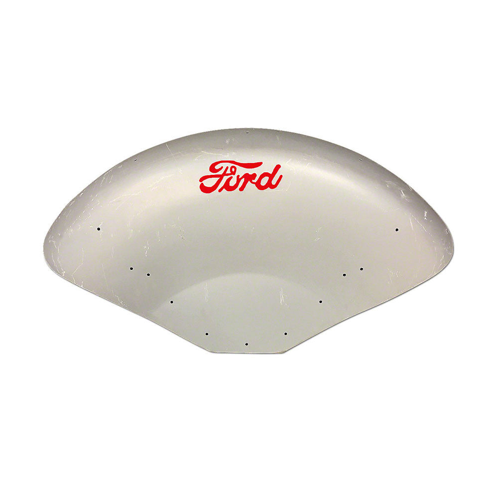 Fender w/raised Fits Ford "Script" in red Fits Ford Replaces NCB16312C