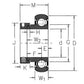 Bearing 057179 fits Gehl VARIOUS MODELS