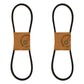 Qty 2: Replacement V Belt Fits Bunton Replaces 4733
