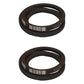 Qty 2: Replacement V Belt Fits Massey Ferguson Replaces 140260M1