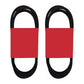 Qty 2: Classical V Belt Fits Kubota Replaces 62543-62132