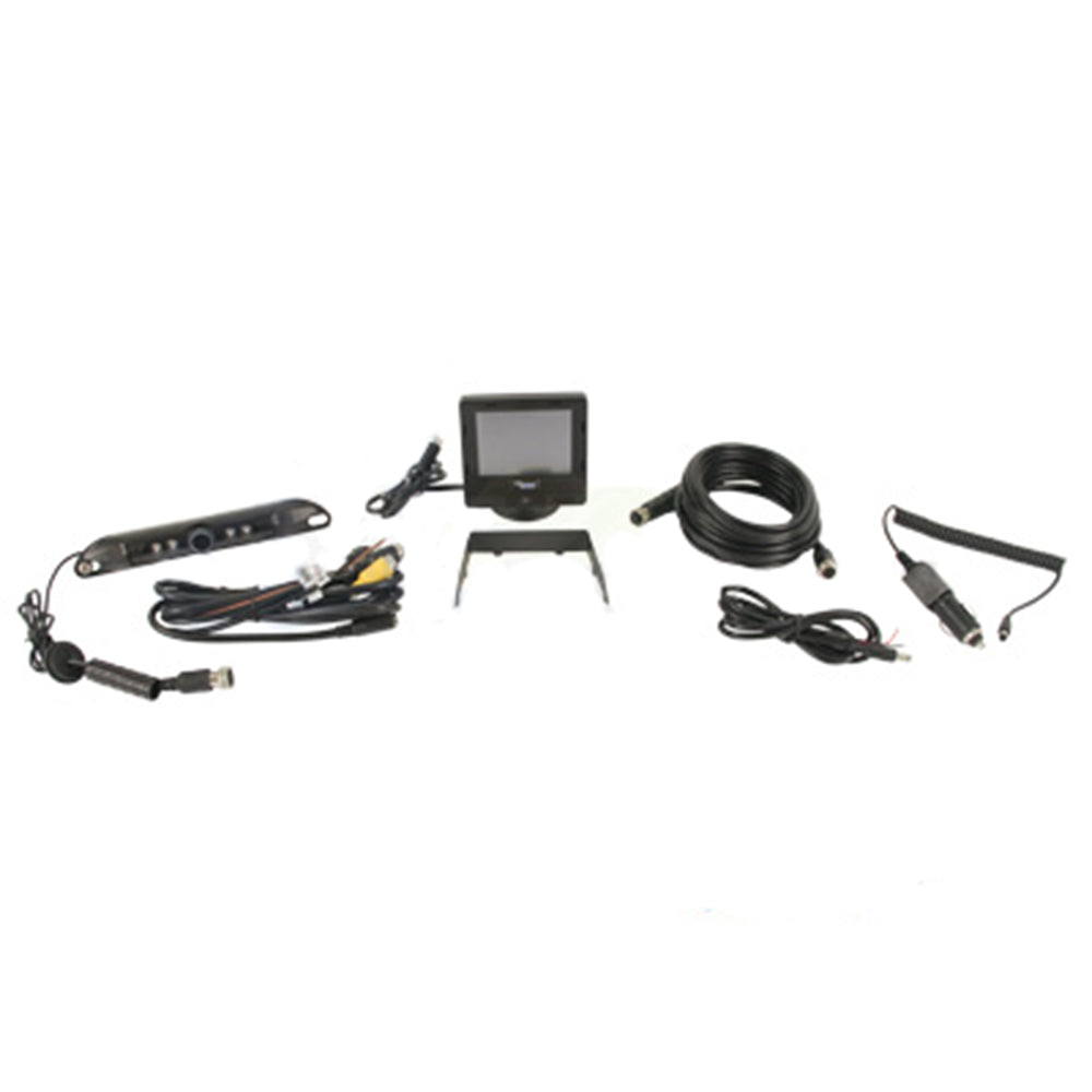 CC35M1C New Universal 3.5" Video Cab Cam System with License Plate Mount Camera