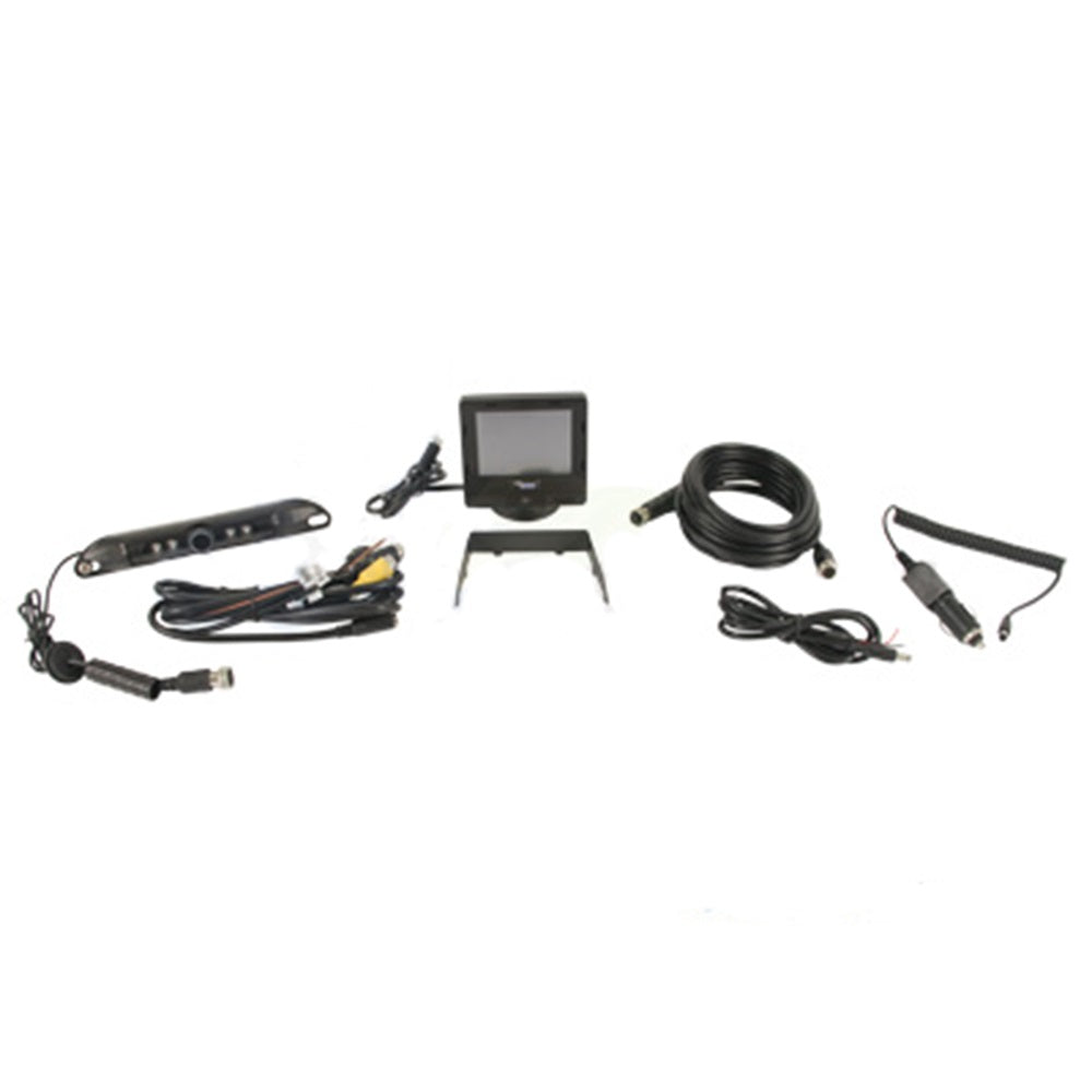 CC35M1C New Universal 3.5" Video Cab Cam System with License Plate Mount Camera