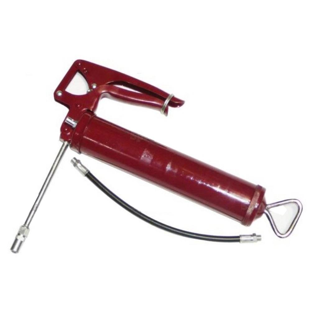 Universal Pistol Grip Grease Gun w/ Rigid Tube & Coupler 1/8" Pipe Thread