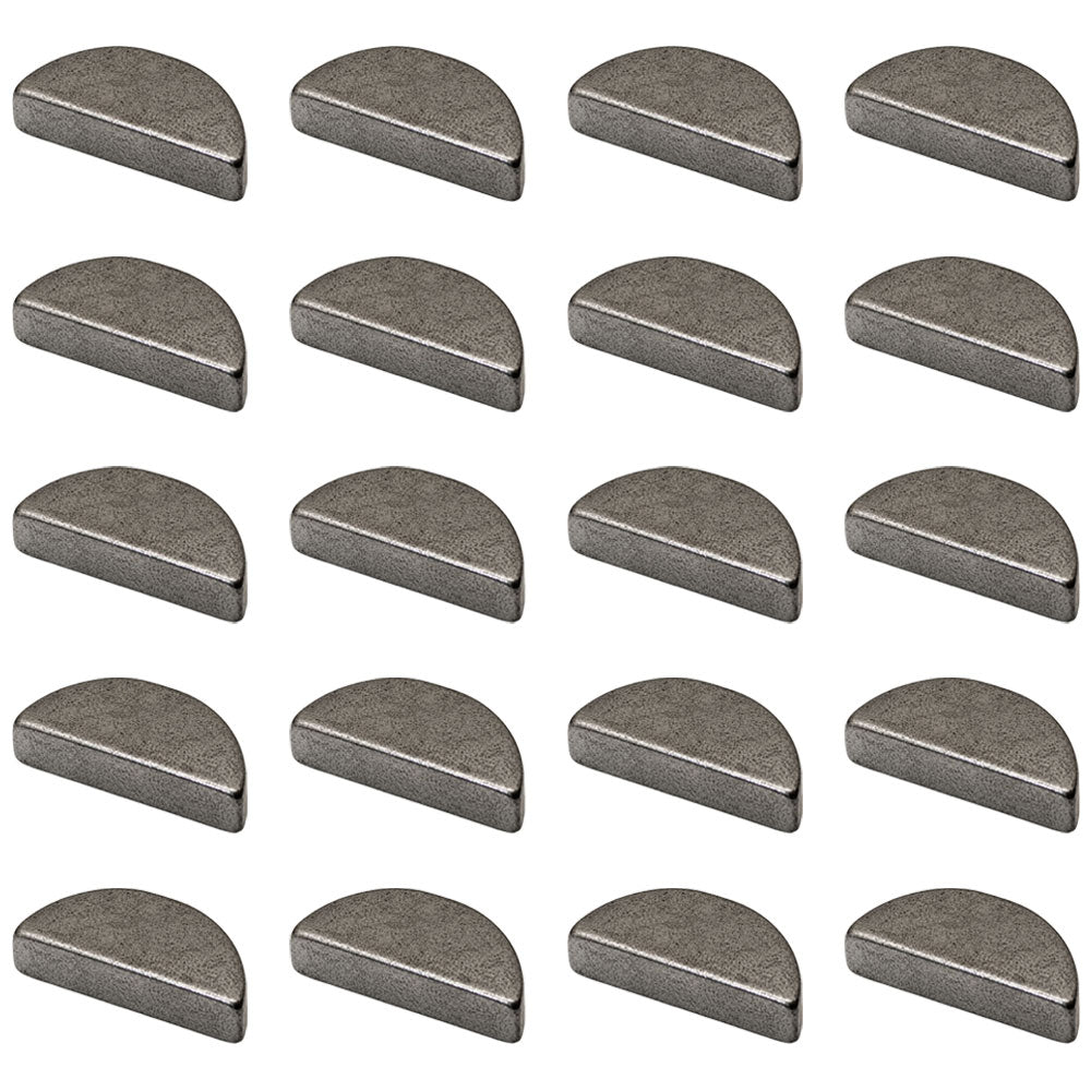 Qty 20: Woodruff Keyway
 Fits Universal Products Replaces AWK14