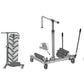 Farm Tractor Tire Heavy Duty Portable Dual Wheel Dolly with 2640 lb. Capacity